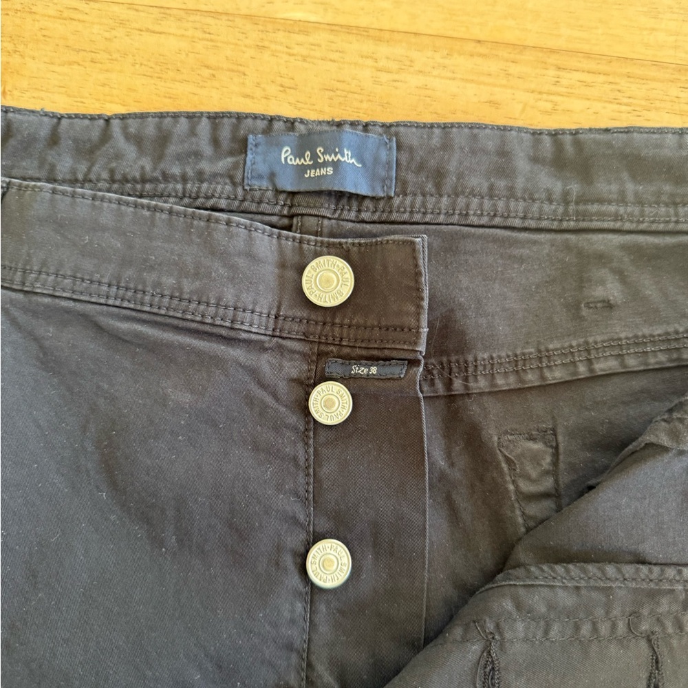 Paul Smith Men's Black Straight Jeans - Picture 3 of 3